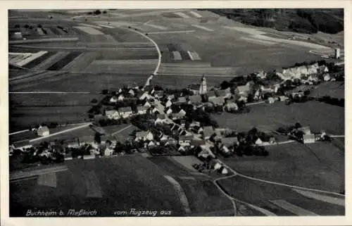 Ak Buchheim in Baden Württemberg, Fliegeraufnahme