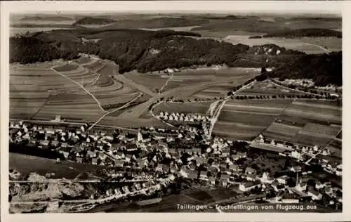 Ak Truchtelfingen Albstadt im Zollernalbkreis, Fliegeraufnahme