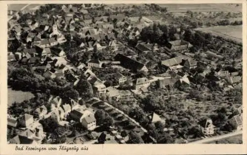 Ak Bad Krozingen im Breisgau Schwarzwald, Fliegeraufnahme