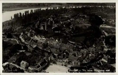 Ak Breisach am Oberrhein, Fliegeraufnahme