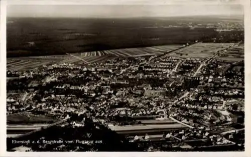 Ak Eberstadt Darmstadt in Hessen, Fliegeraufnahme