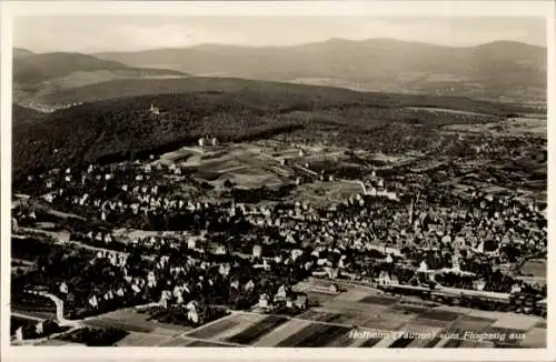 Ak Hofheim am Taunus Hessen, Panorama, Fliegeraufnahme