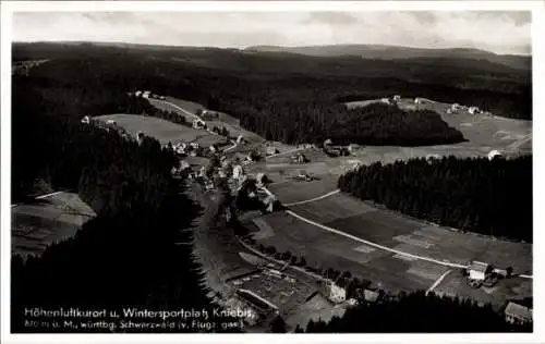 Ak Kniebis Freudenstadt im Schwarzwald, Fliegeraufnahme