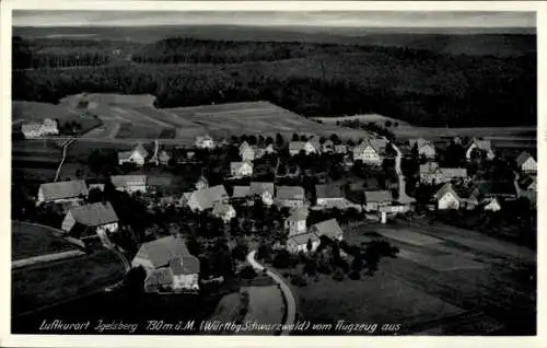 Ak Igelsberg Freudenstadt im Schwarzwald, Fliegeraufnahme