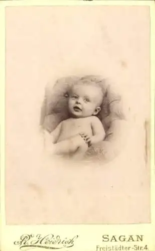 CdV Kinderportrait, Baby