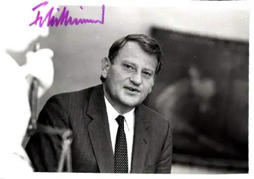 Foto Autogramm Felix Zimmermann, Oberbürgermeister der Stadt Trier