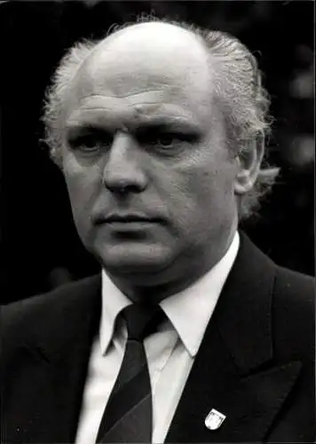 Foto Werner van Briel, Bürgermeister Uedem, Autogramm