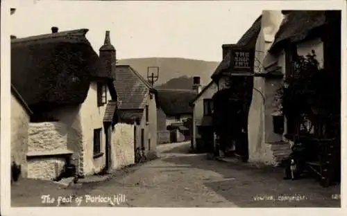 PC Porlock Somerset England, Foot of Porlock Hill