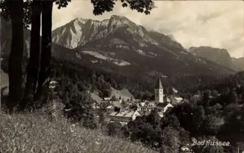 Ak Bad Aussee Steiermark, Blick auf den Ort