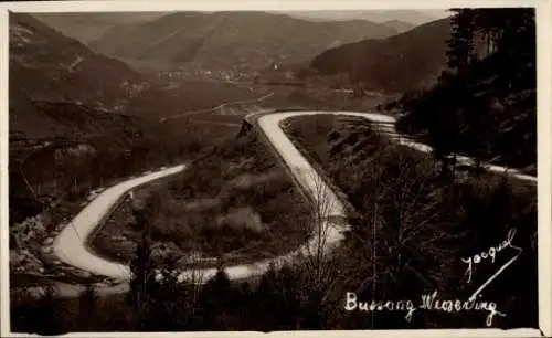 Ak Bussang Vosges?, Gesamtansicht, Straße