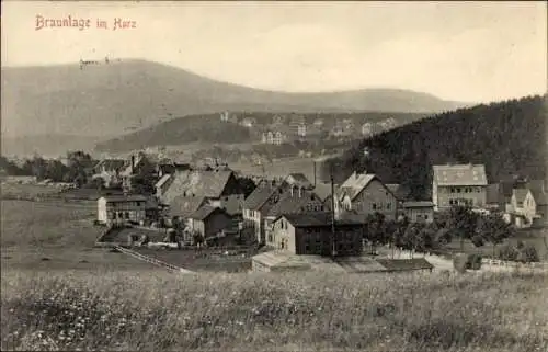 Ak Braunlage im Oberharz, Panorama