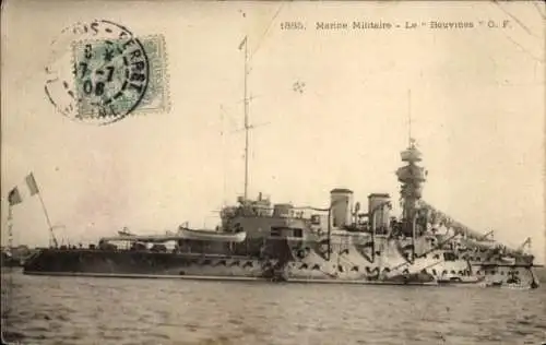 Ak Französisches Kriegsschiff, Marine Militaire Francaise, Bouvines