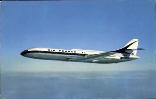 Ak Französisches Passagierflugzeug, Air France, Caravelle