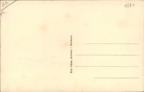 Ak Paquebot Foucauld, Compagnie des Chargeurs Réunis