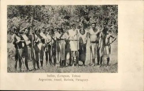 Ak Indios, Lenguas, Tobas, Argentina, Brasil, Bolivia, Paraguay