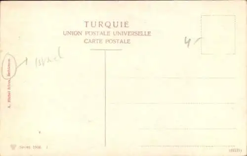 Ak Türkei, Perlmuttarbeiter