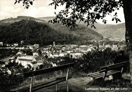 Ak Bad Nassau an der Lahn, Panorama