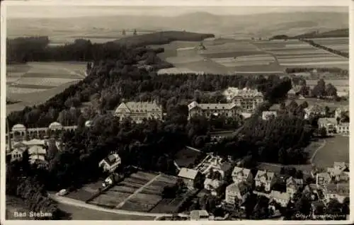 Ak Bad Steben in Oberfranken, Panorama