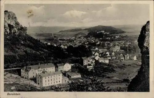 Ak Gerolstein in der Eifel, Gesamtansicht