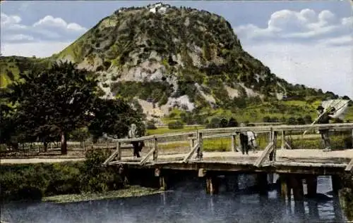 Ak Singen Hohentwiel Baden Württemberg, Brücke, Berg