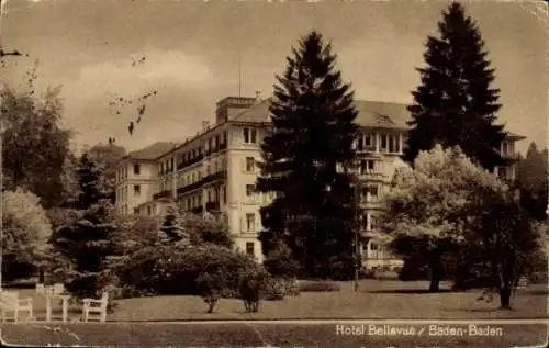 Ak Baden Baden am Schwarzwald, Hotel Bellevue