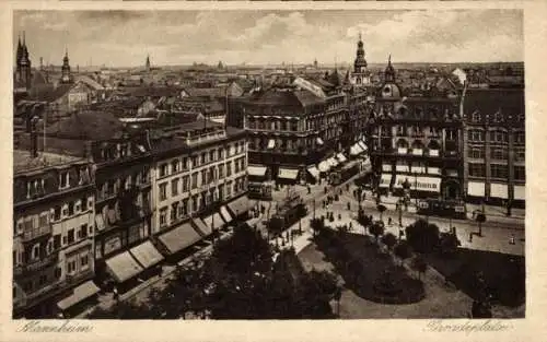 Ak Mannheim in Baden, Paradeplatz