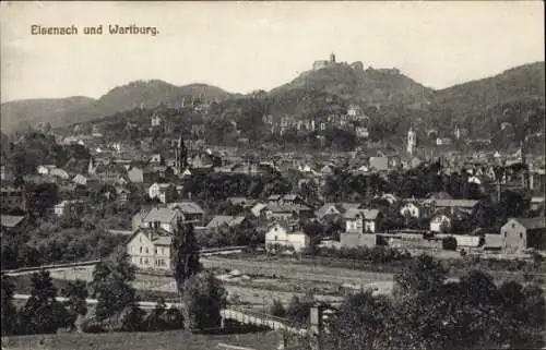 Ak Lutherstadt Eisenach in Thüringen, Wartburg