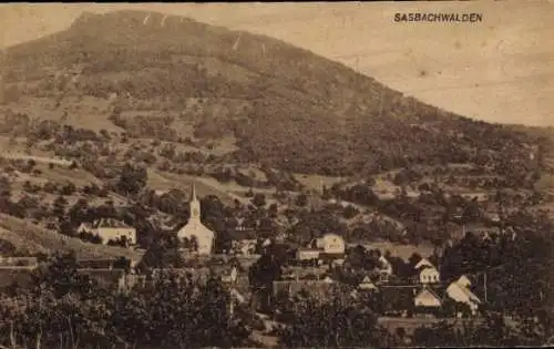 Ak Sasbachwalden im Schwarzwald, Panorama