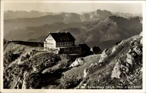 Ak Spitzingsee Schliersee in Oberbayern, Rothwand, Rotwand, Rotwandhaus T.A.K.M.