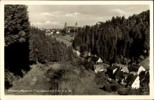 Ak Freudenstadt im Schwarzwald, Teilansicht