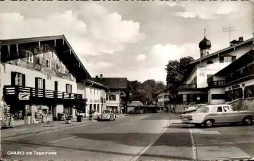 Ak Gmund am Tegernsee Oberbayern, Teilansicht