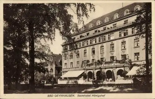 Ak Bad Oeynhausen in Westfalen, Badehotel Königshof