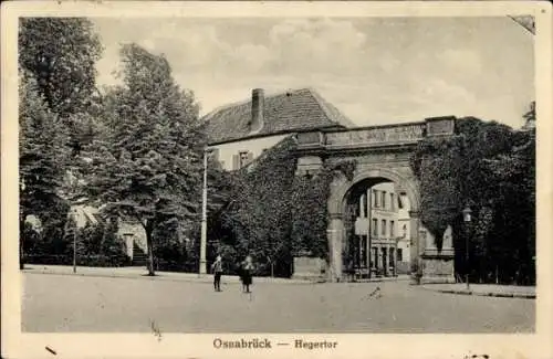 Ak Osnabrück in Niedersachsen, Hegertor