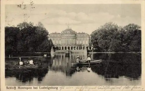 Ak Ludwigsburg in Württemberg, Schloss Monrepos