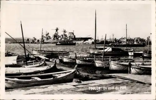 Ak Toulon Var, un coin du Port