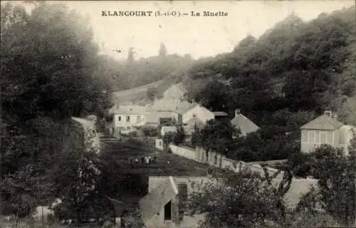 Ak Élancourt Yvelines, Muette