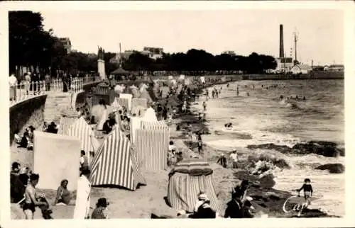 Ak Saint-Nazaire Loire Atlantique, La Plage