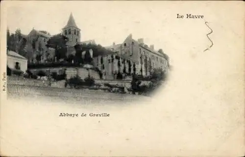 Ak Le Havre Seine-Maritime, Abtei Graville