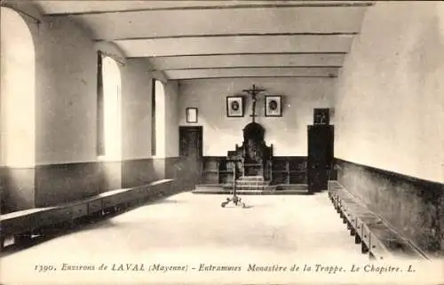 Ak Laval-Mayenne, Entrammes Monastiere de la Trappe