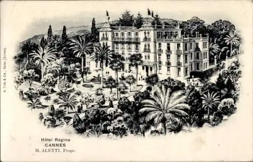 Ak Cannes Alpes Maritimes, Hotel Regina