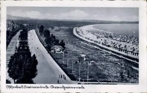 Ak Świnoujście Swinemünde Pommern, Strandpromenade