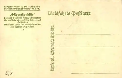 Ak Olsztynek Hohenstein Ostpreußen, Zerschossene Häuser, I. WK
