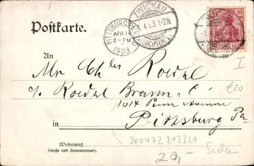 Litho Zwickau in Sachsen, Gymnasium