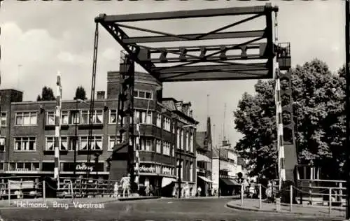 Ak Helmond Nordbrabant Niederlande, Brücke Veestraat