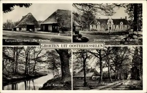 Ak Oosterhesselen Drenthe Niederlande, Camping Farm De Klencke