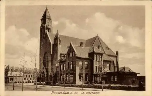 Ak Roosendaal Nordbrabant Niederlande, Sint-Josephs-Kirche