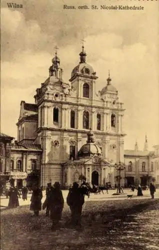 Ak Vilnius Wilna Litauen, Sankt Nicolai Kathedrale