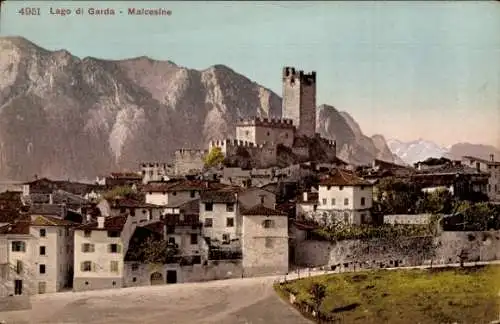 Ak Malcesine Lago di Garda Veneto, Burg