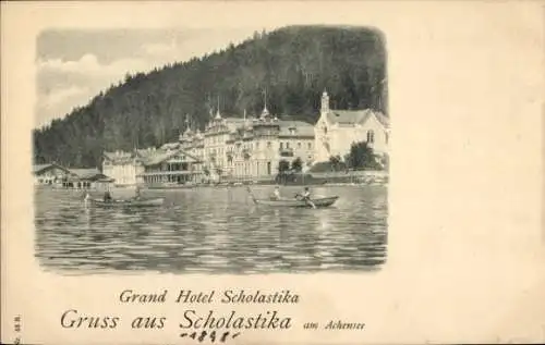 Ak Scholastika Achenkirch in Tirol, Grand Hotel Scholastika