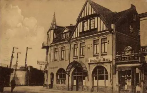 Ak Neumünster in Holstein, Hotel Deutsches Haus